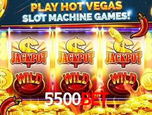 Interface do App 5500Bet